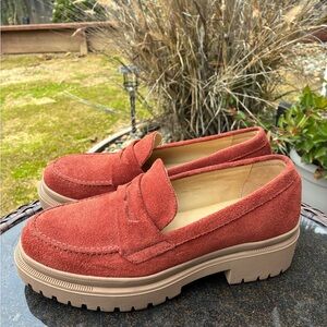 Patina Zoe Chunky Portland Leather Platform Loafer